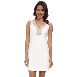 Lilly Pulitzer Bentley Shift Dress in Resort White